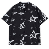 Sp5der Star Pattern Short-sleeved Shirt